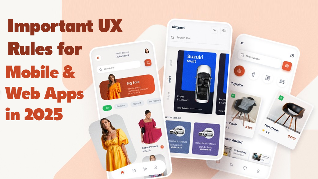 Important UX Rules for Mobile and Web Apps in 2025